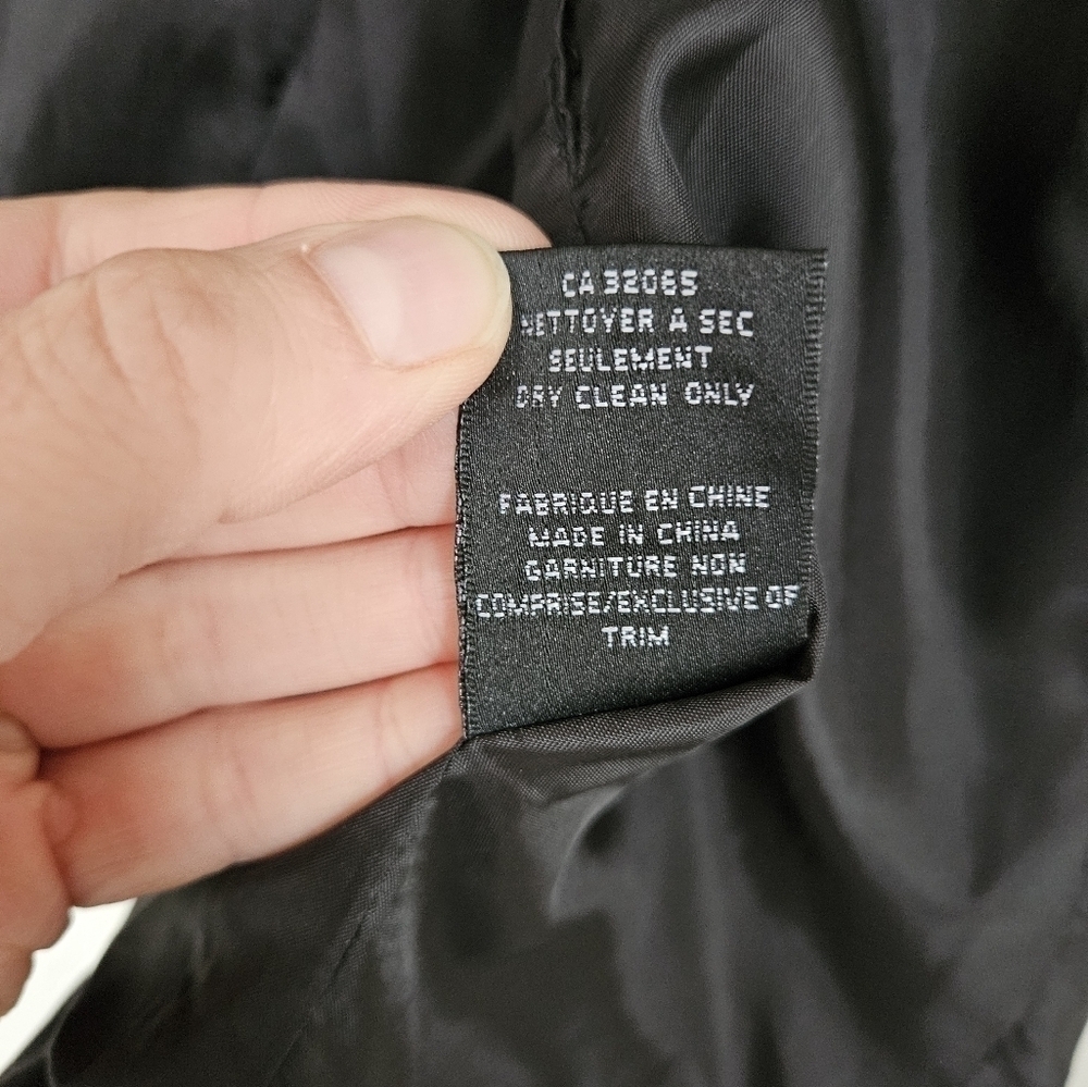 Vintage IDAO sleeveless black vest with zipper - Picture 5 of 7